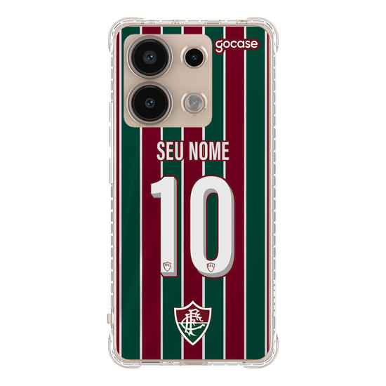 Capinha para celular Fluminense - Uniforme 1 2023 Personalizado