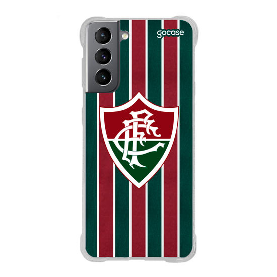 Capinha para celular  Fluminense - Uniforme 1 2024 Escudo
