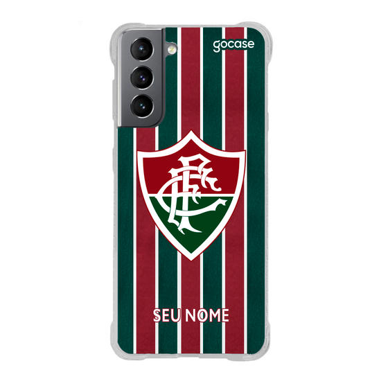 Capinha para celular  Fluminense - Uniforme 1 2024 Escudo