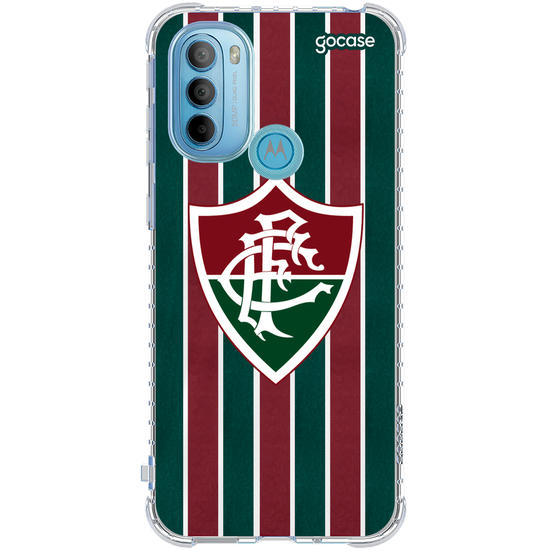 Capinha para celular  Fluminense - Uniforme 1 2024 Escudo