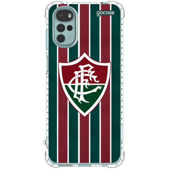 Capinha para celular  Fluminense - Uniforme 1 2024 Escudo