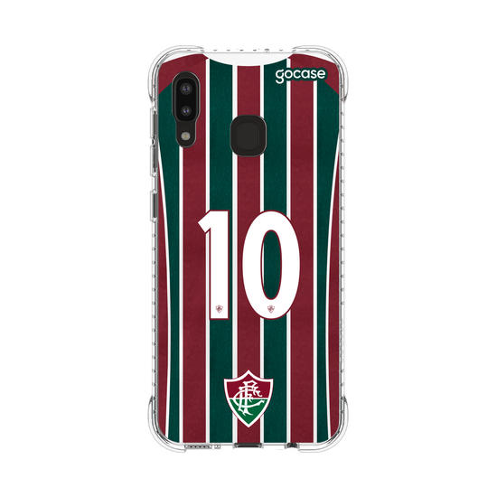 Capinha para celular  Fluminense - Uniforme 1 2024 Personalizado