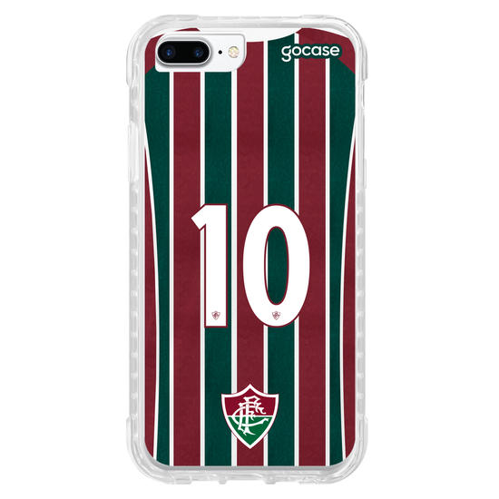 Capinha para celular  Fluminense - Uniforme 1 2024 Personalizado