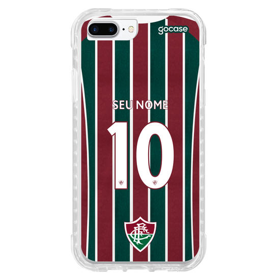 Capinha para celular  Fluminense - Uniforme 1 2024 Personalizado