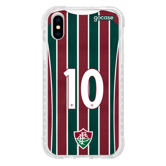 Capinha para celular  Fluminense - Uniforme 1 2024 Personalizado