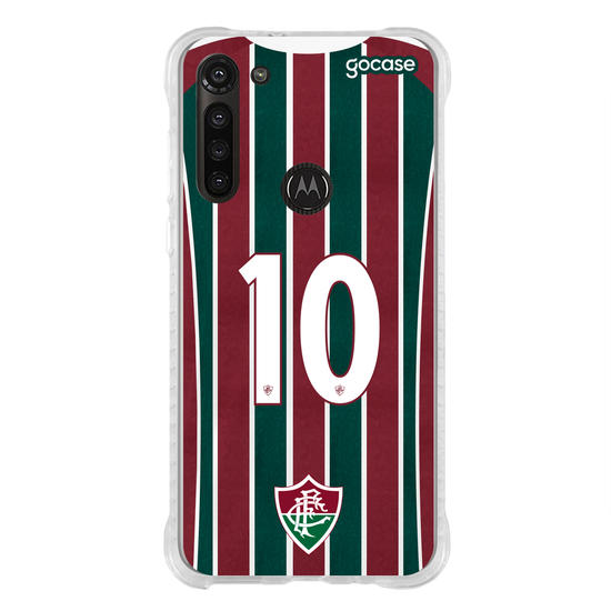 Capinha para celular  Fluminense - Uniforme 1 2024 Personalizado