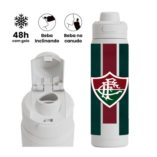 Garrafa Térmica Flip Pro - Fluminense - Uniforme 1 2025