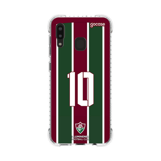 Capinha para celular Fluminense - Uniforme 1 Personalizado