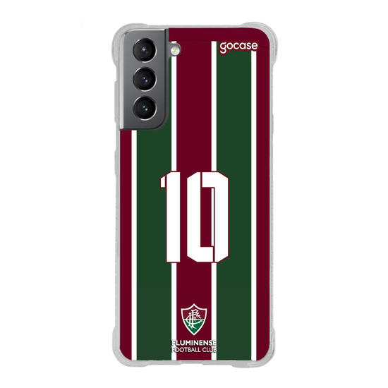 Capinha para celular Fluminense - Uniforme 1 Personalizado