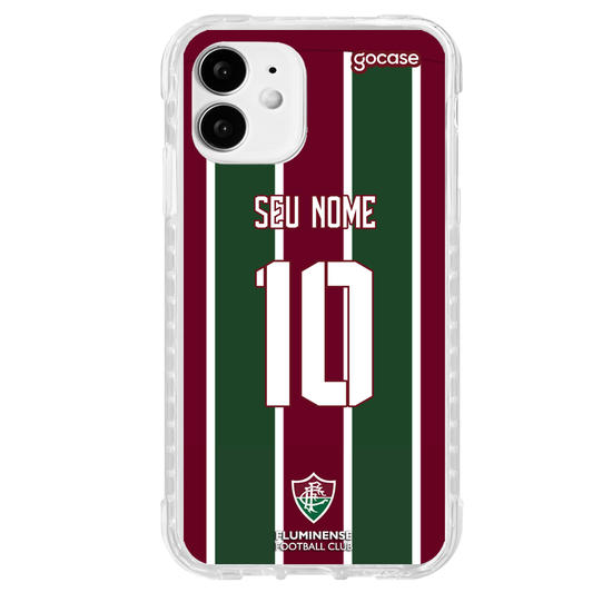 Capinha para celular Fluminense - Uniforme 1 Personalizado