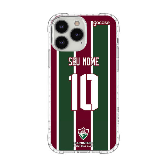 Capinha para celular Fluminense - Uniforme 1 Personalizado