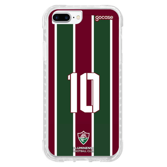 Capinha para celular Fluminense - Uniforme 1 Personalizado