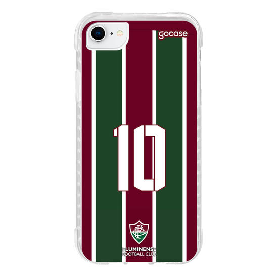 Capinha para celular Fluminense - Uniforme 1 Personalizado
