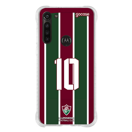 Capinha para celular Fluminense - Uniforme 1 Personalizado