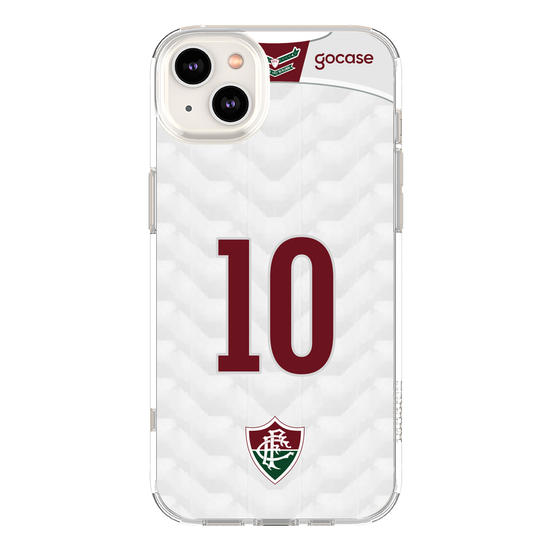 Capinha para celular Fluminense - Uniforme 2 2020 Personalizado