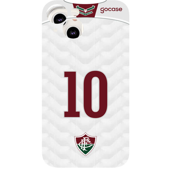 Capinha para celular Fluminense - Uniforme 2 2020 Personalizado