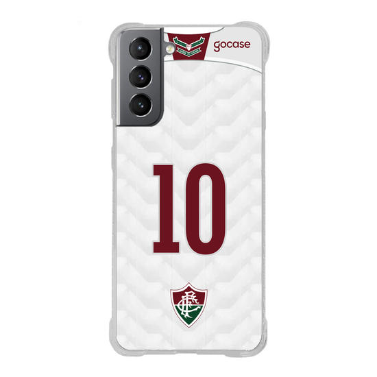 Capinha para celular Fluminense - Uniforme 2 2020 Personalizado