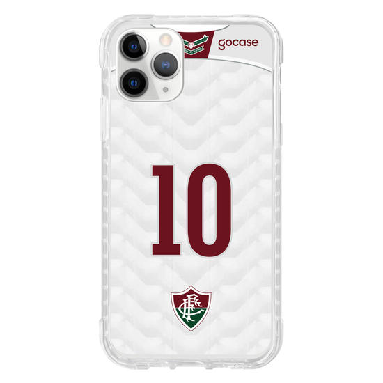 Capinha para celular Fluminense - Uniforme 2 2020 Personalizado