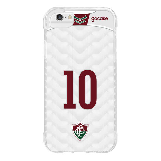 Capinha para celular Fluminense - Uniforme 2 2020 Personalizado