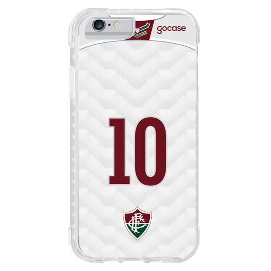 Capinha para celular Fluminense - Uniforme 2 2020 Personalizado