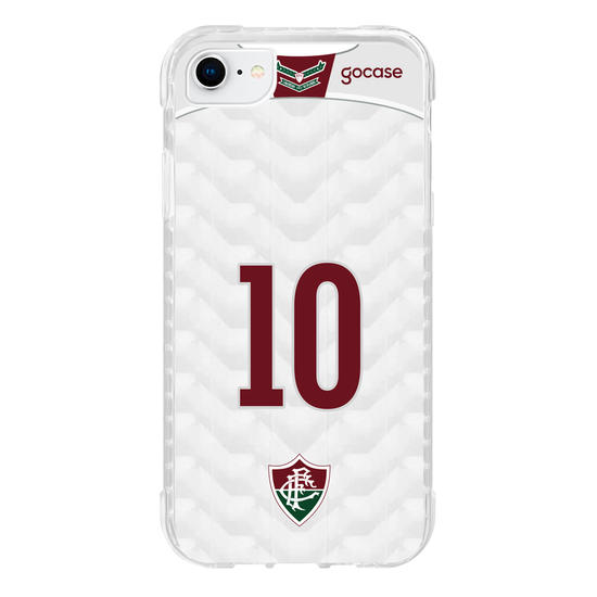 Capinha para celular Fluminense - Uniforme 2 2020 Personalizado