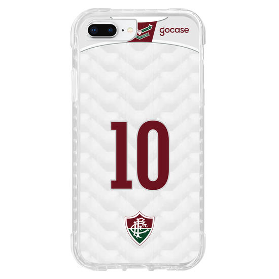 Capinha para celular Fluminense - Uniforme 2 2020 Personalizado