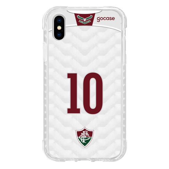 Capinha para celular Fluminense - Uniforme 2 2020 Personalizado