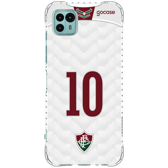 Capinha para celular Fluminense - Uniforme 2 2020 Personalizado