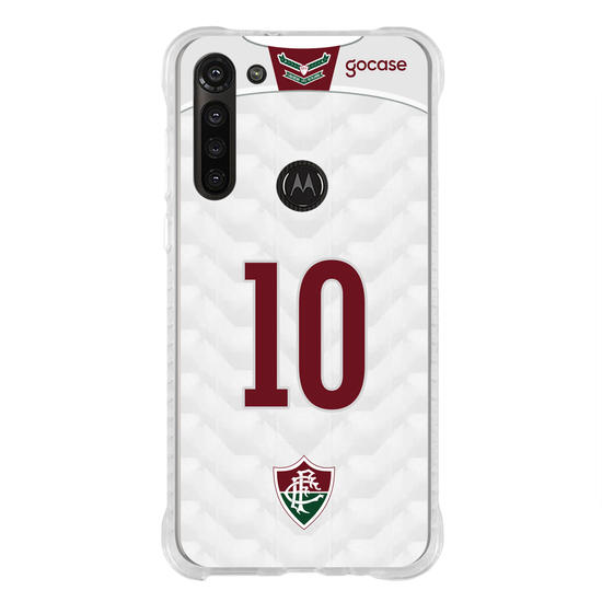Capinha para celular Fluminense - Uniforme 2 2020 Personalizado