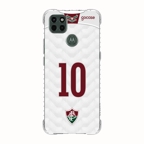 Capinha para celular Fluminense - Uniforme 2 2020 Personalizado