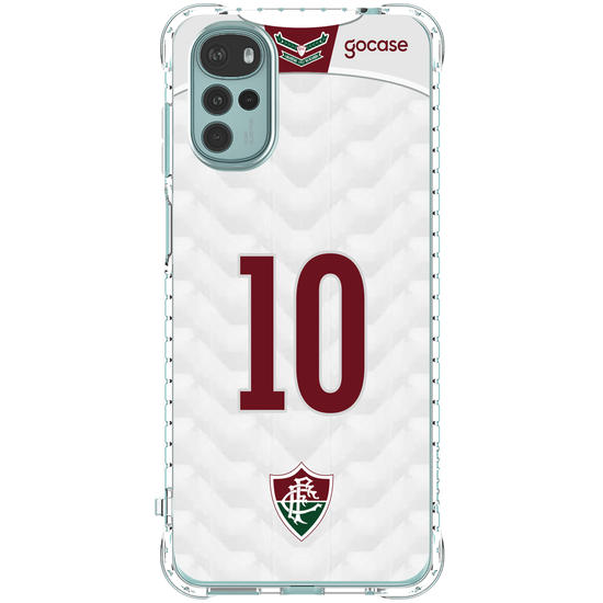 Capinha para celular Fluminense - Uniforme 2 2020 Personalizado
