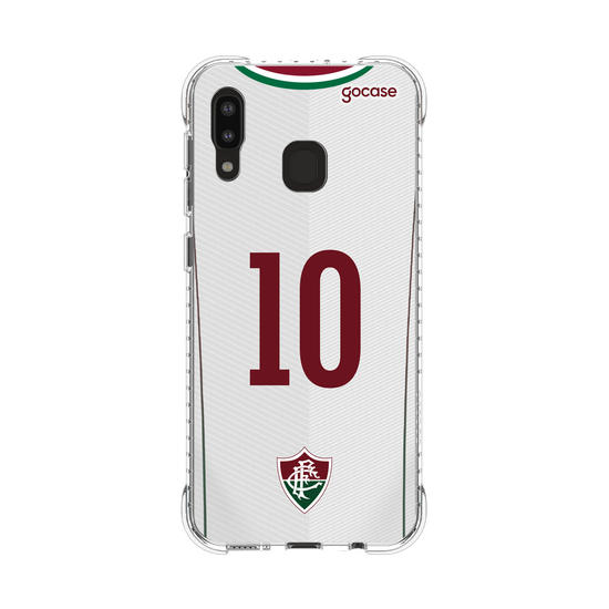 Capinha para celular Fluminense - Uniforme 2 2021 Personalizado