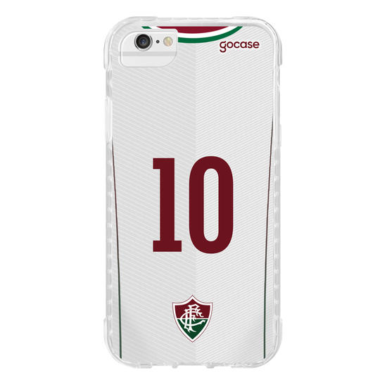Capinha para celular Fluminense - Uniforme 2 2021 Personalizado