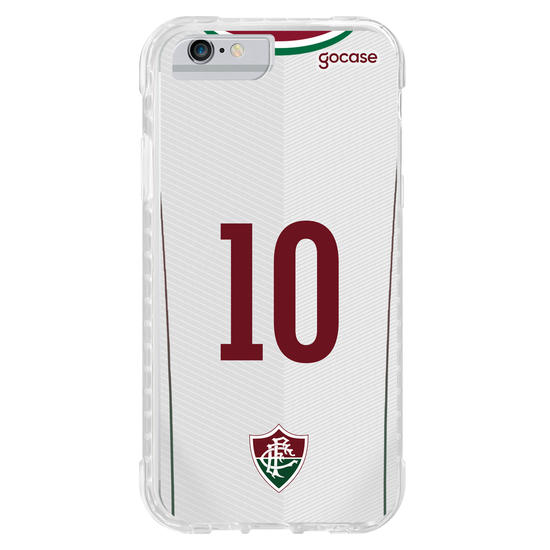 Capinha para celular Fluminense - Uniforme 2 2021 Personalizado