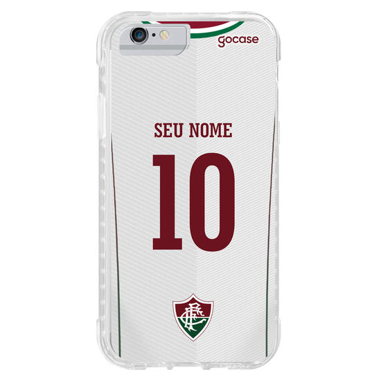 Capinha para celular Fluminense - Uniforme 2 2021 Personalizado