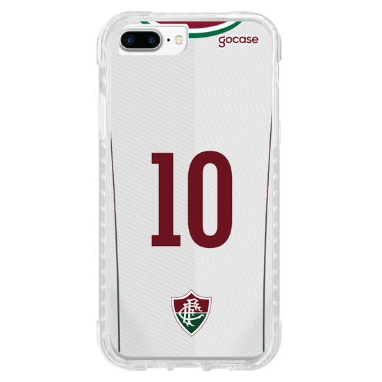 Capinha para celular Fluminense - Uniforme 2 2021 Personalizado