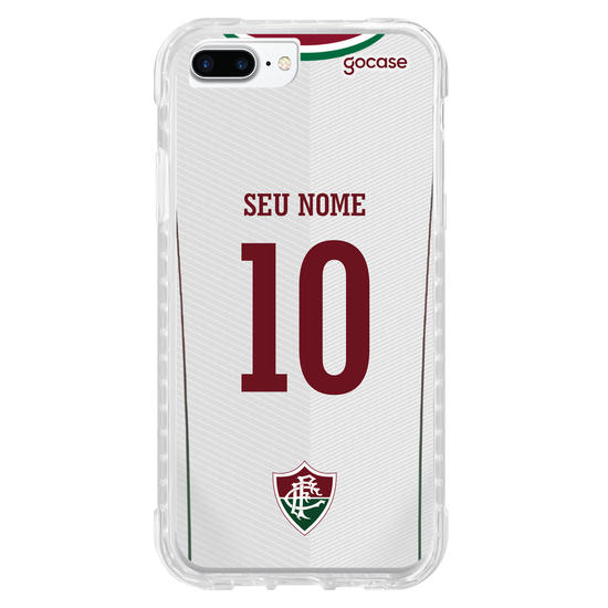 Capinha para celular Fluminense - Uniforme 2 2021 Personalizado