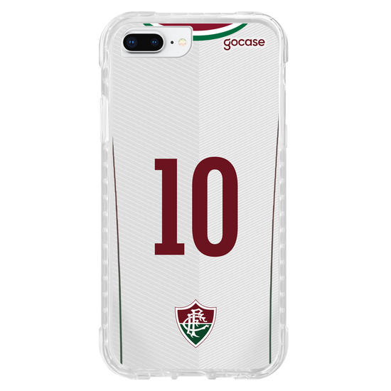 Capinha para celular Fluminense - Uniforme 2 2021 Personalizado