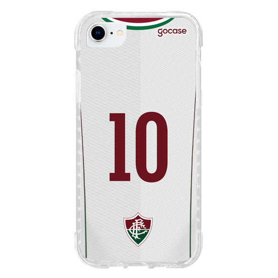 Capinha para celular Fluminense - Uniforme 2 2021 Personalizado