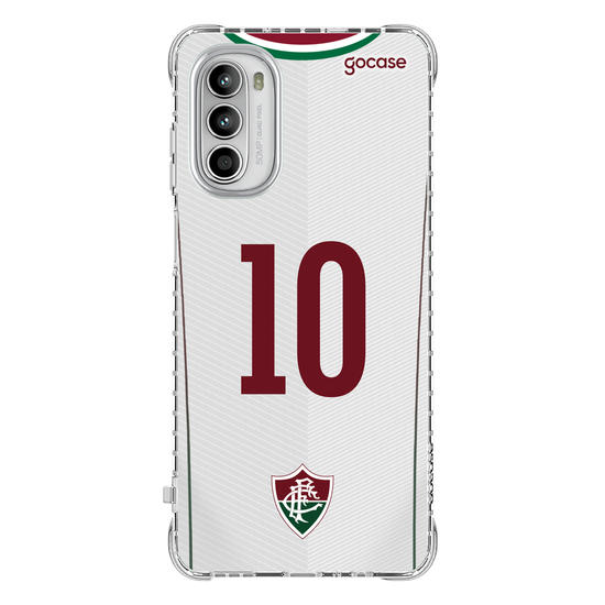 Capinha para celular Fluminense - Uniforme 2 2021 Personalizado