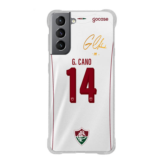 Capinha para celular Fluminense - Uniforme 2 2023 Assinatura