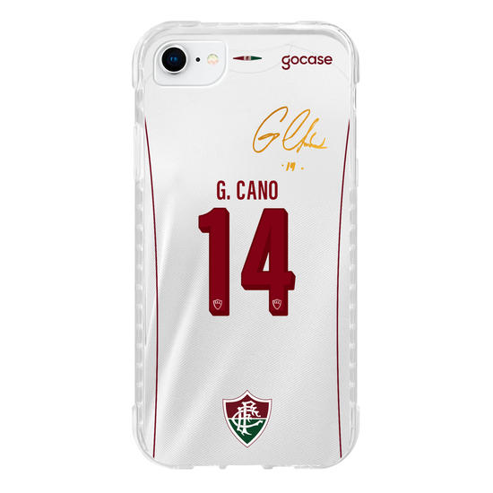 Capinha para celular Fluminense - Uniforme 2 2023 Assinatura