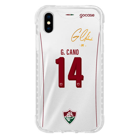 Capinha para celular Fluminense - Uniforme 2 2023 Assinatura
