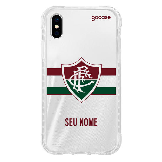 Capinha para celular Fluminense - Uniforme 2 2023 Escudo