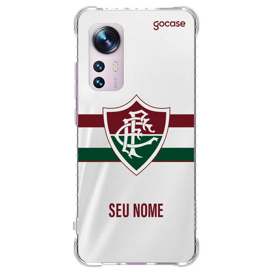 Capinha para celular Fluminense - Uniforme 2 2023 Escudo