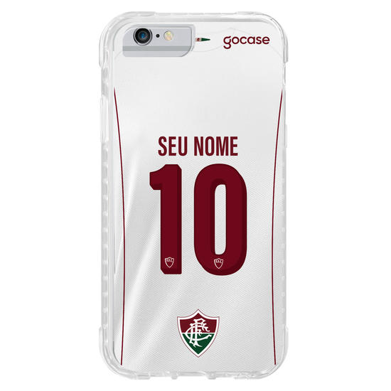 Capinha para celular Fluminense - Uniforme 2 2023 Personalizado