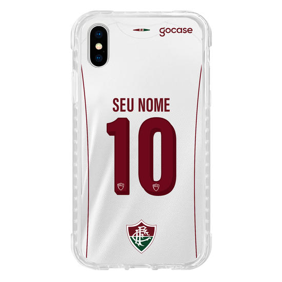 Capinha para celular Fluminense - Uniforme 2 2023 Personalizado