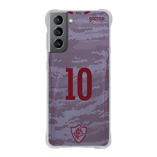 Capinha para celular Fluminense - Uniforme 3 2021 Personalizado