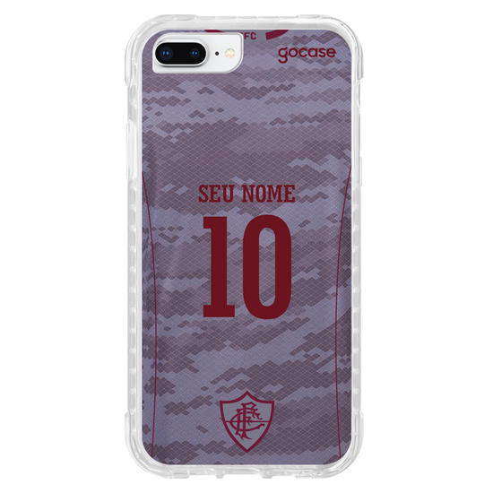 Capinha para celular Fluminense - Uniforme 3 2021 Personalizado