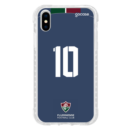 Capinha para celular Fluminense - Uniforme 3 Personalizado